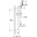 Душевой гарнитур Grohe Power&Soul Cosmopolitan 160 27746000