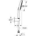 Душевой гарнитур Grohe Rainshower SmartActive 26589000