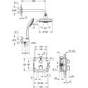 Душевой комплект Grohe Grohtherm 34735000 С ВНУТРЕННЕЙ ЧАСТЬЮ, с термостатом