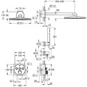 Душевой комплект Grohe Smart Control 34709000 С ВНУТРЕННЕЙ ЧАСТЬЮ
