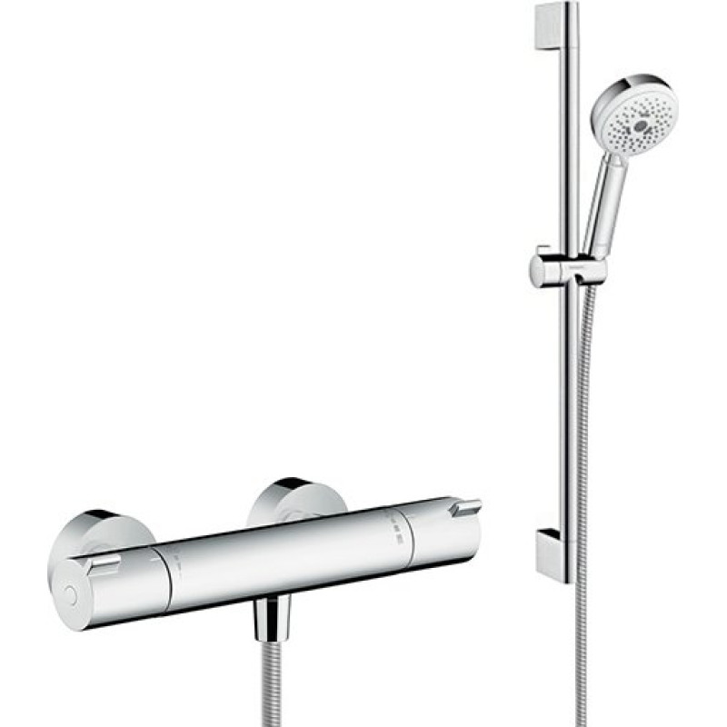 Душевой комплект Hansgrohe Ecostat 1001 CL ВМ 13211000 термостат + душевой гарнитур