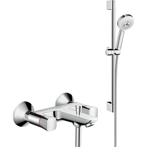 Душевой комплект Hansgrohe Logis 71243000 смеситель + душевой гарнитур