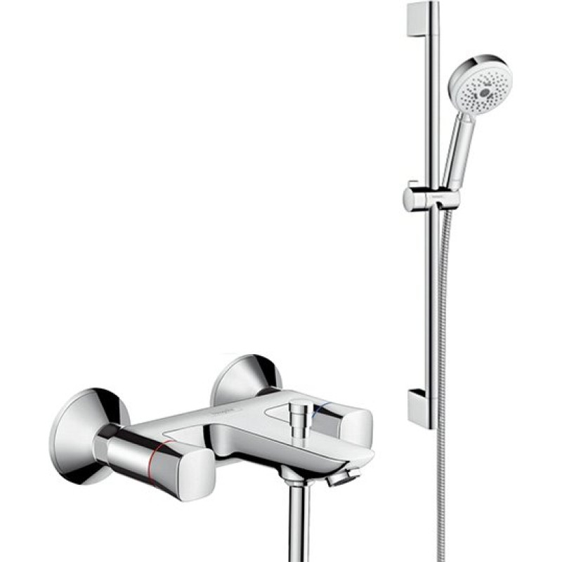 Душевой комплект Hansgrohe Logis 71243000 смеситель + душевой гарнитур
