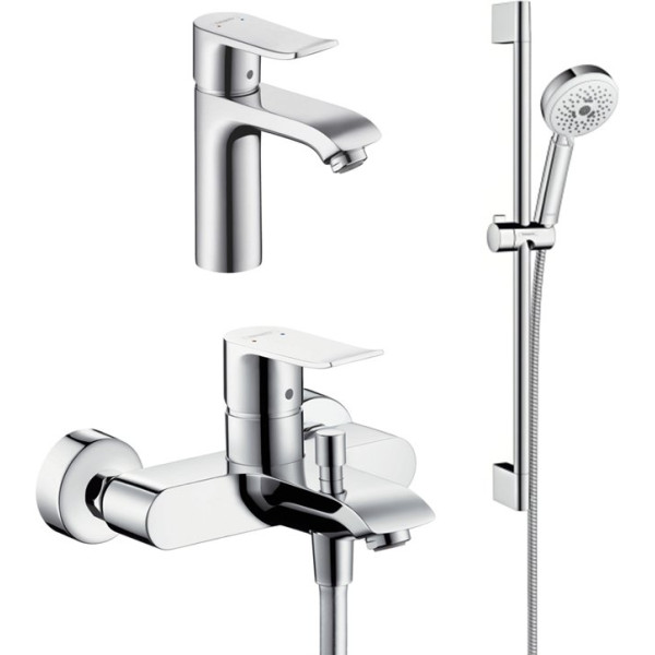 Душевой комплект Hansgrohe Metris 31480000 для ванны с душем