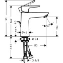 Душевой комплект Hansgrohe Talis E 71710000 + Talis E 71740000 + душевой гарнитур Croma Select E Vario 26582400