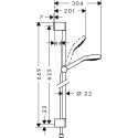 Душевой комплект Hansgrohe Talis E 71710000 + Talis E 71740000 + душевой гарнитур Croma Select E Vario 26582400