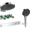 Душевой комплект Hansgrohe Термостат ShowerTablet 13108000 + 26230000 + 13129180 + 26852000