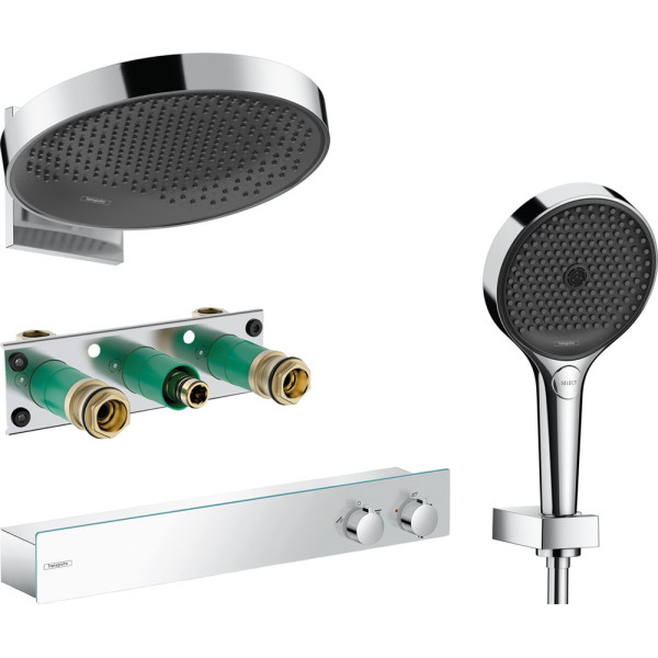 Душевой комплект Hansgrohe Термостат ShowerTablet 13108000 + 26230000 + 13129180 + 26852000