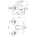 Душевой комплект Ideal Standard Ceraflex BD001AA