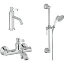 Душевой комплект Jacob Delafon Louise E24360-CP + E24363-CP + E24364-CP