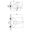 Душевой комплект Lemark Atlantiss LM3202C + LM3237C