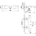 Душевой комплект Lemark LM8072C + LM7836C + LM7832C