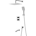 Душевой комплект Lemark Yeti LM7842С С ВНУТРЕННЕЙ ЧАСТЬЮ
