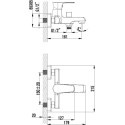 Душевой комплект Lemark plus Factor LM1606C + LM1612C