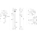 Душевой комплект TEKA Sineu 837101210