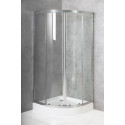 Душевой уголок BelBagno Due R 2 90 C Cr