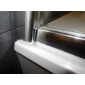 Душевой уголок GuteWetter Guwer GK-664R 80x80 см стекло бесцветное, профиль хром
