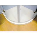 Душевой уголок GuteWetter Lux Meliori GK-002 90x90 см стекло бесцветное, фурнитура хром