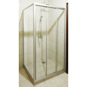 Душевой уголок GuteWetter Practic Square GK-403 правая 105x105 см стекло бесцветное, профиль матовый хром