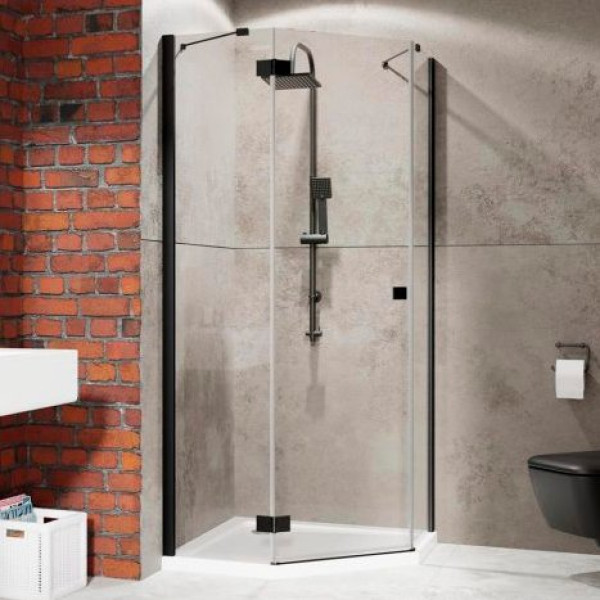 Душевой уголок Radaway Essenza New Black PTJ 90х80 L