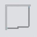 Душевой уголок Radaway Idea Black KDJ 120x100 R