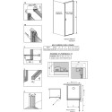Душевой уголок Radaway Nes KDJ I 100x80 R
