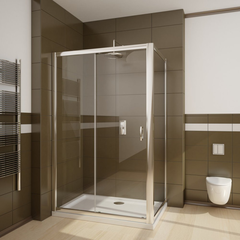 Душевой уголок Radaway Premium Plus DWJ+S 110x90 прозрачное стекло