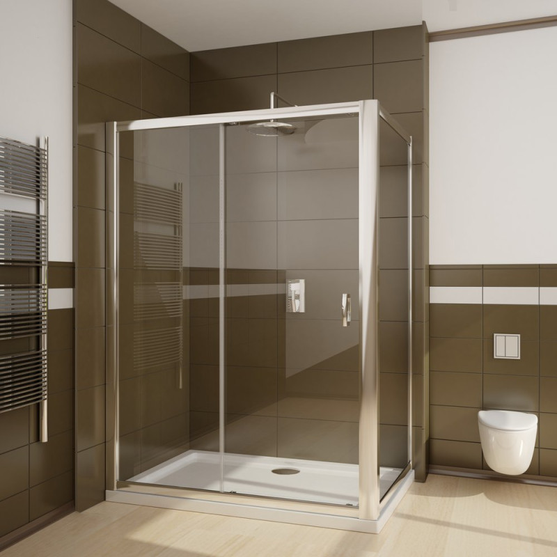 Душевой уголок Radaway Premium Plus DWJ+S 150x90 прозрачное стекло