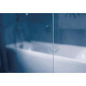 Душевой уголок Ravak BLCP4-80 Transparent, профиль блестящий + средство для ванн и защитное средство