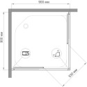 Душевой уголок Royal Bath HPD RB90 HPD-C-CH 90x90