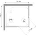 Душевой уголок Royal Bath HPD RB 8090 HPD-C 90x80