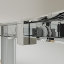 Душевой уголок STWORKI Хельсинки DE018RL100100200CH 100x100 см профиль хром глянец