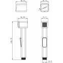 Гигиенический душ Lemark LM8089C