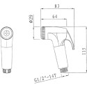 Гигиенический душ Villeroy & Boch TVD00060700261