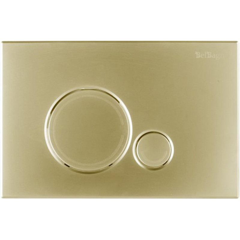 Кнопка смыва BelBagno Sfera BB018-SR-ORO золото