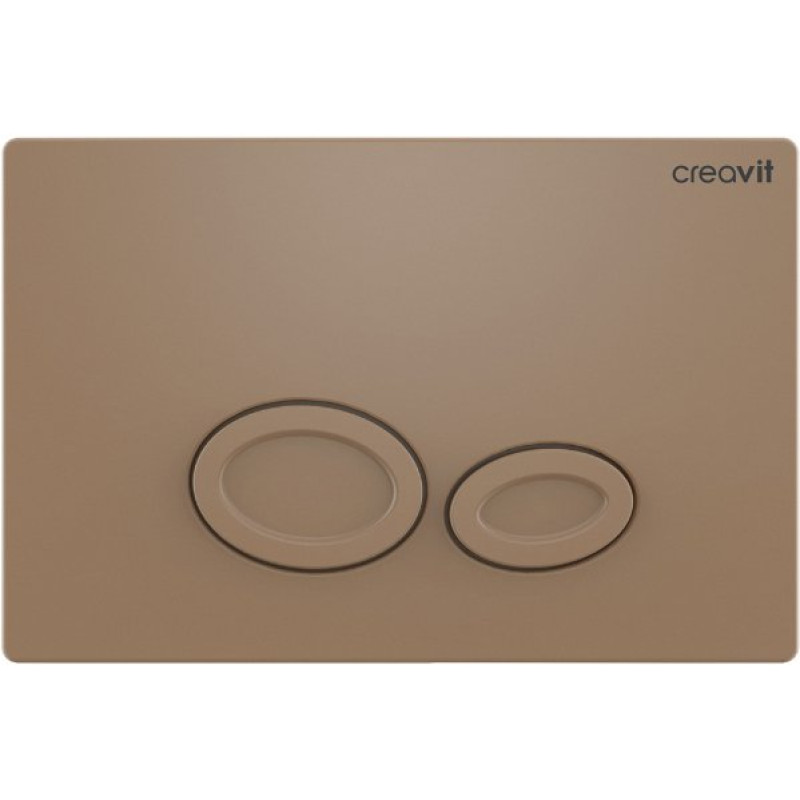 Кнопка смыва Creavit Drop GP2002.06 капучино
