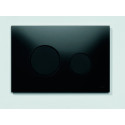 Кнопка смыва TECE Loop 9240657 черное стекло, кнопки черные