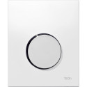 Кнопка смыва TECE Loop Urinal 9242627 белая, кнопка хром