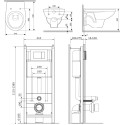 Комплект AM.PM Sense IS374A1738 с сиденьем микролифт