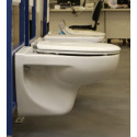 Комплект  Система инсталляции для унитазов Roca DUPLO WC 890090020 + Чаша для унитаза подвесного Roca Victoria 34630300R + Кнопка смыва Roca PL1 Dual