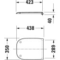 Комплект  Унитаз подвесной Duravit D-code 45700900A1 + Система инсталляции TECE Base K440322 с кнопкой смыва + ершик