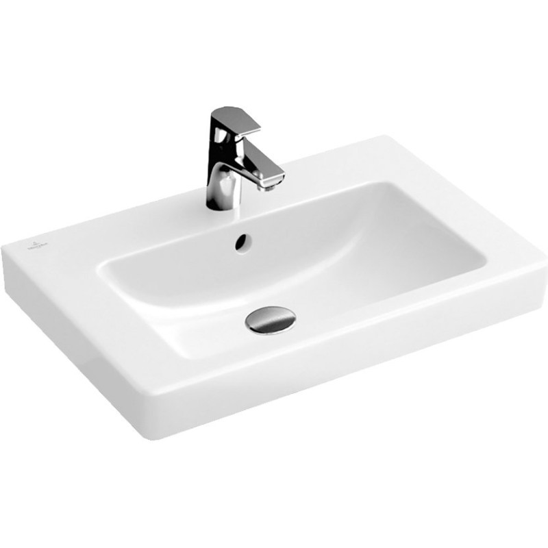 Мебельная раковина Villeroy & Boch Subway 2.0 7113FAR1 alpin CeramicPlus