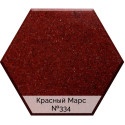 Мойка кухонная AquaGranitEx M-56 красный марс