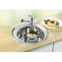Мойка кухонная Blanco Rondoval 525319 сталь, матовая