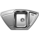 Мойка кухонная Blanco Tipo 9 E сталь матовая