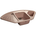 Мойка кухонная GranFest Corner C-1040 E светло-розовый