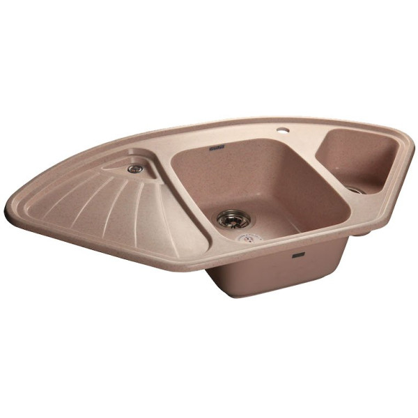 Мойка кухонная GranFest Corner C-1040 E светло-розовый