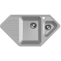 Мойка кухонная GranFest Corner C-950 E серая