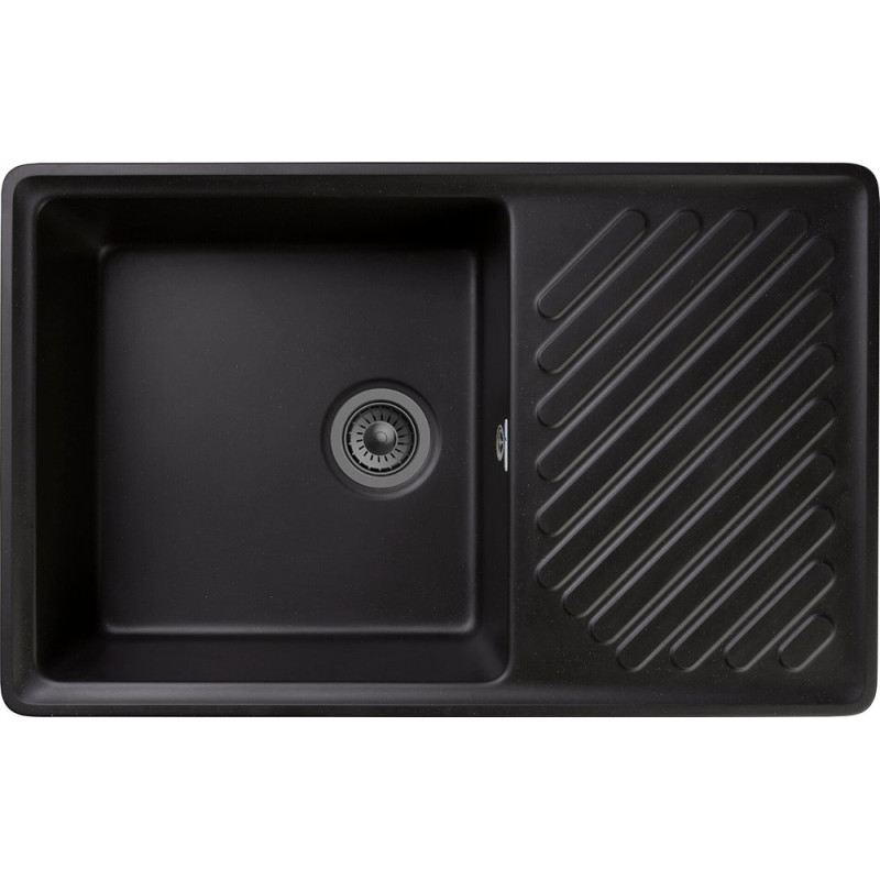 Мойка кухонная GranFest Quarz Z 52 черная