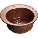 Мойка кухонная GranFest Rondo GF-R510 красный марс